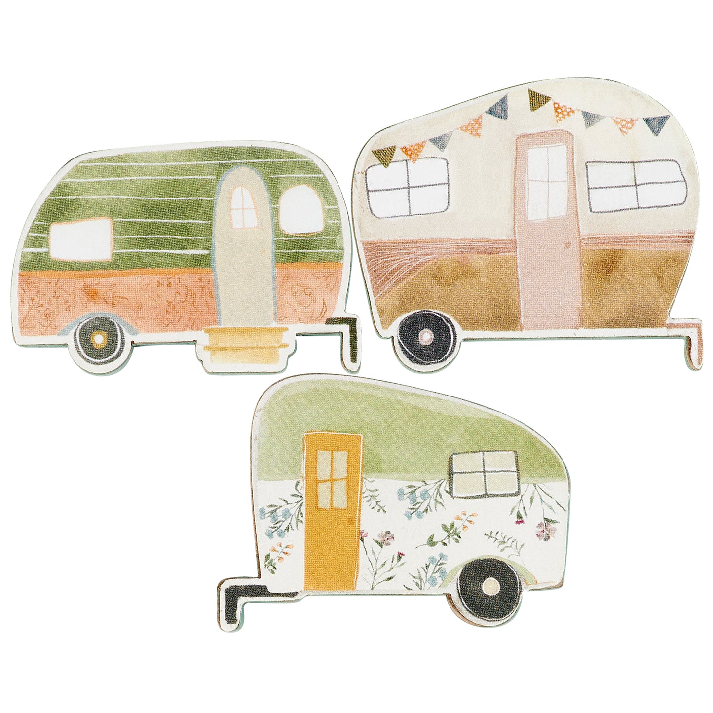Camper Magnet Set