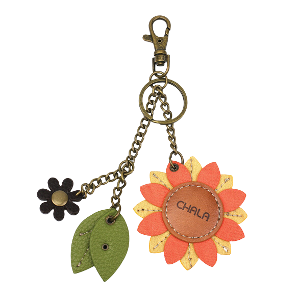 Chala Mini Sunflower Keychain/Purse Charm