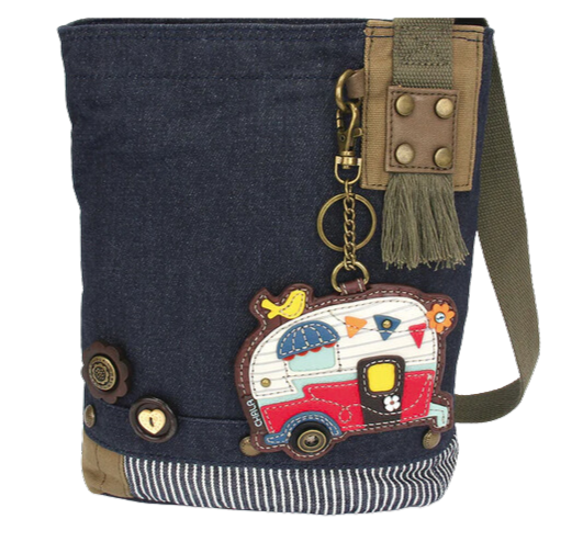 Patch Crossbody-Camper-Denim