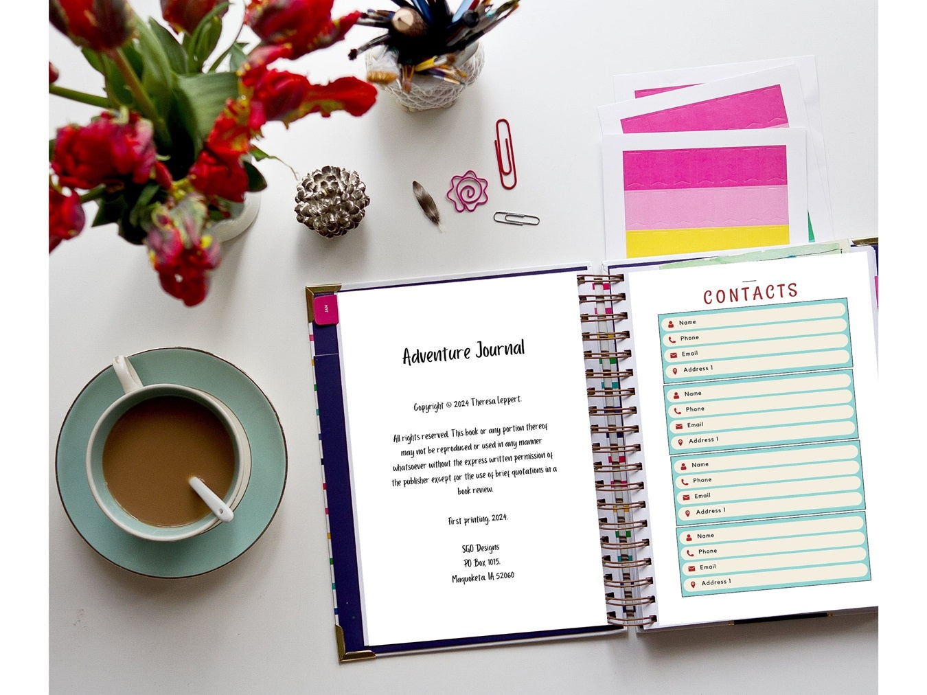 Girl Camper Adventure Journal