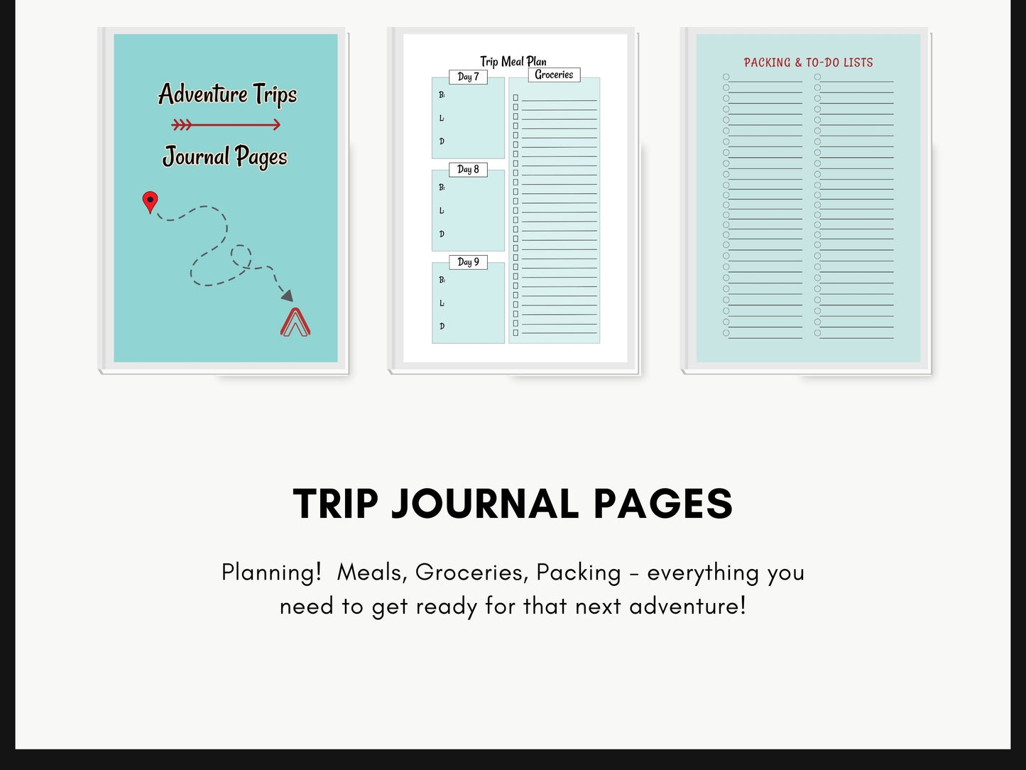 Girl Camper Adventure Journal