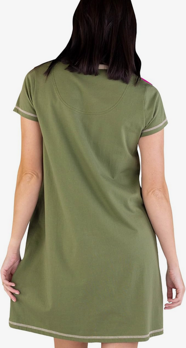 Lazy One Follow Your Dreams V-neck Nightshirt