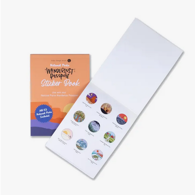 National Parks Wanderlust Passport Sticker Book