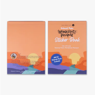 National Parks Wanderlust Passport Sticker Book