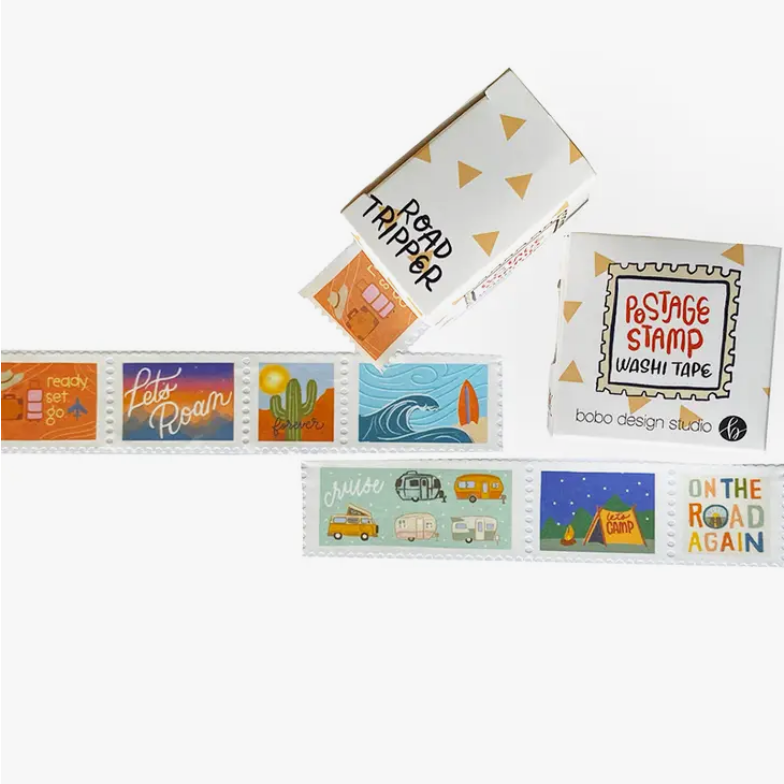 Road Tripper - Postage Stamp Washi Tape