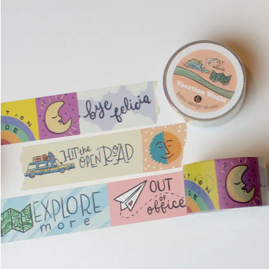 Vacation Mode - 1" Washi Tape