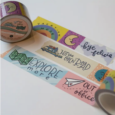 Vacation Mode - 1" Washi Tape