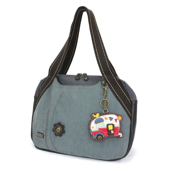 Chala Patch Bowling Bag-Camper-Indigo