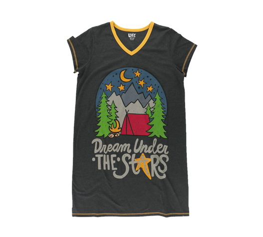 Lazy One Dream Under The Stars Women's V-neck Nightshirt