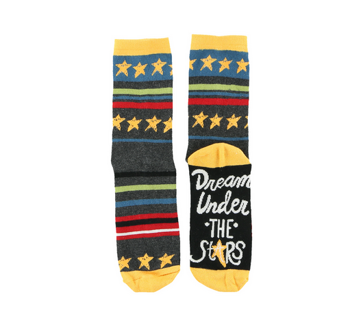 Lazy One Dream Under The Stars (& stripes) Crew Sock