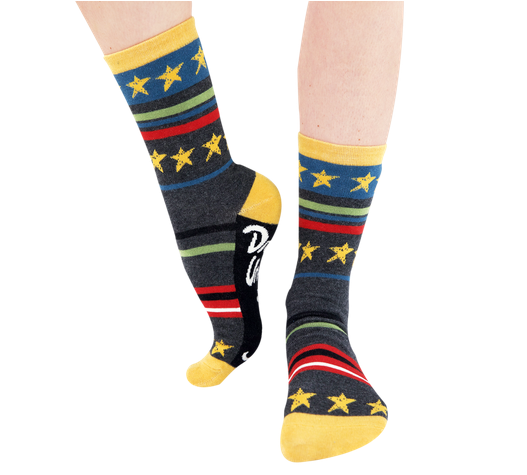 Lazy One Dream Under The Stars (& stripes) Crew Sock