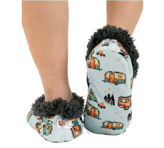 Lazy One Roll-Tel Fuzzy Feet Slipper