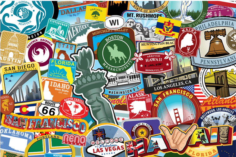 Micro Puzzle Road Trip USA