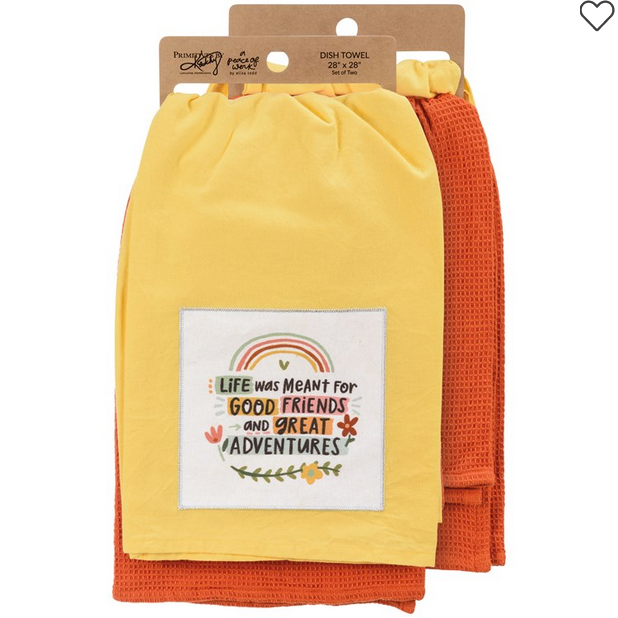 Good Friends Great Adventures Kitchen Towel Set