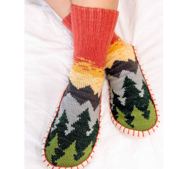 Lazy One Sunset Mukluk Slipper