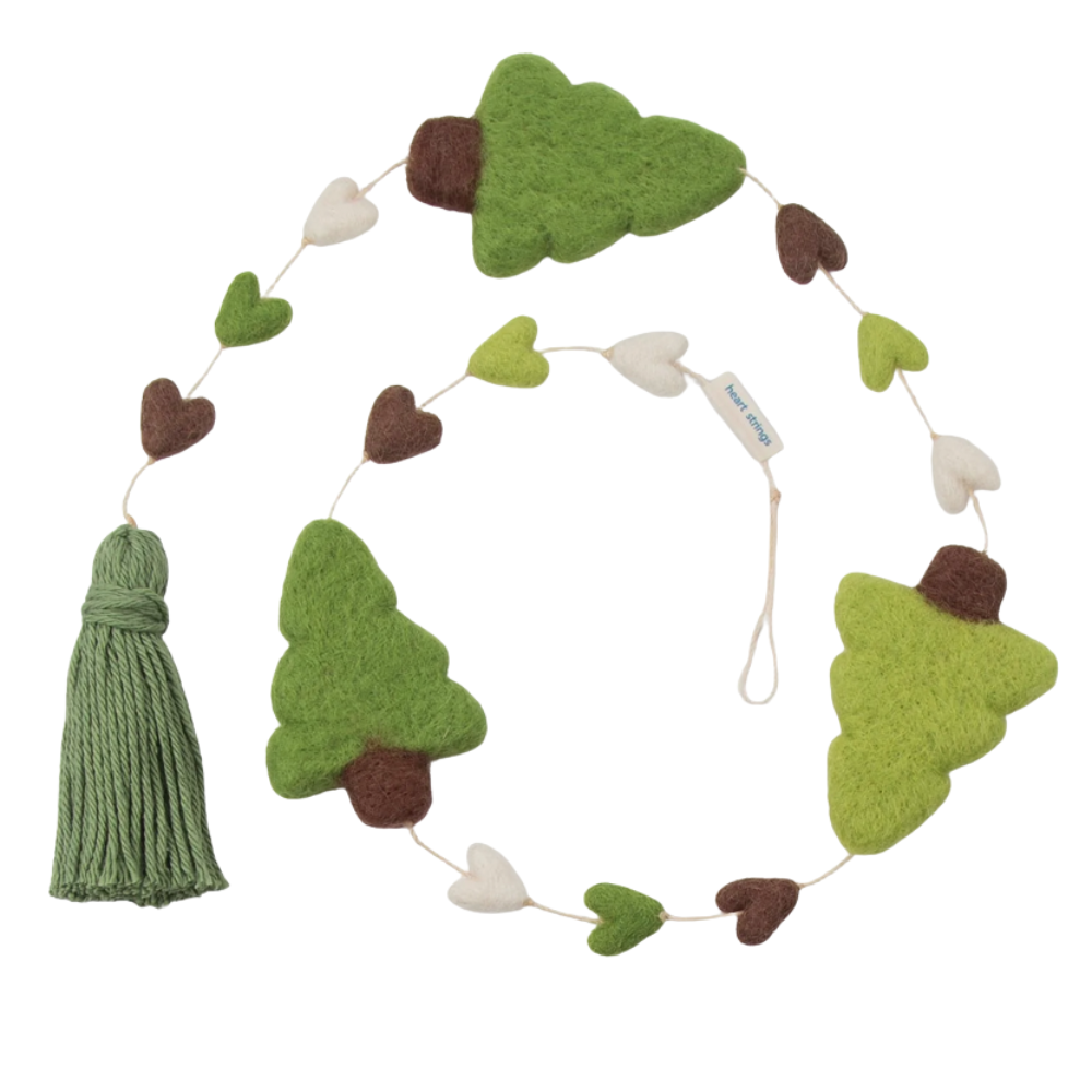 Felted Heart Strings