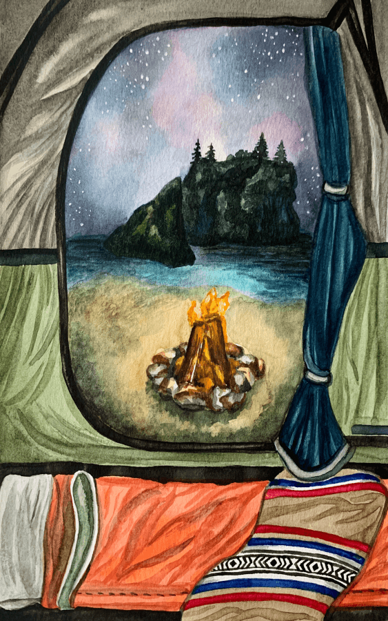 Micro Puzzle Tent Camping