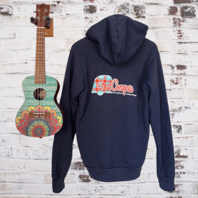Fleece Full Zip Hoodie Navy