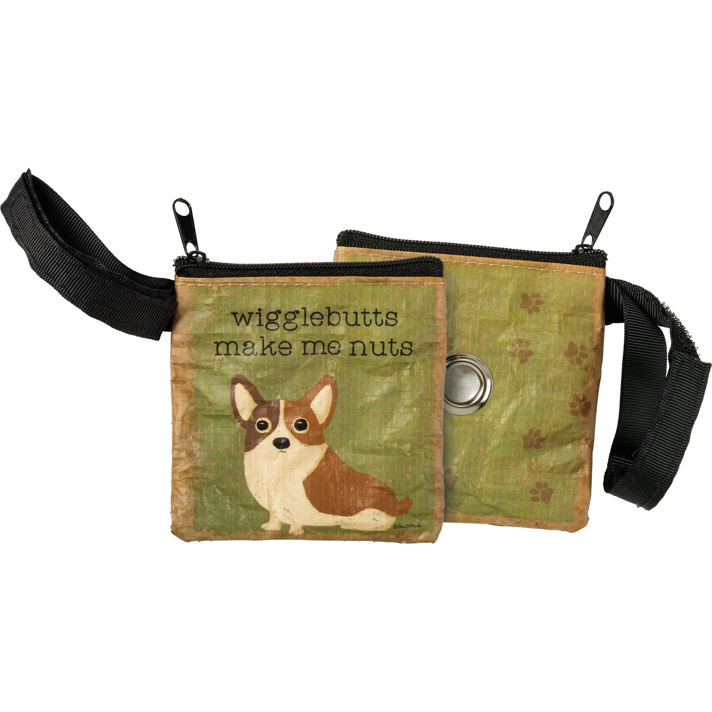 Wigglebutts Make Me Nuts Pet Waste Bag Pouch