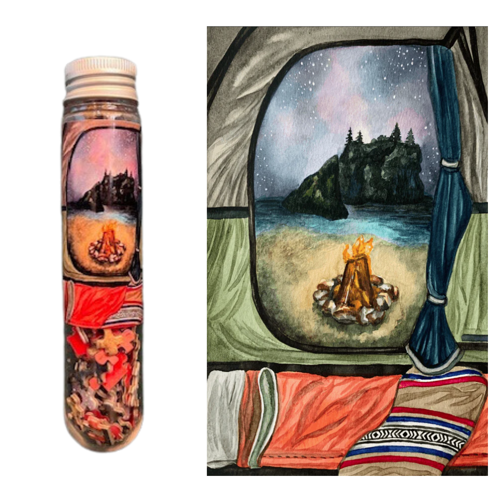 Micro Puzzle Tent Camping