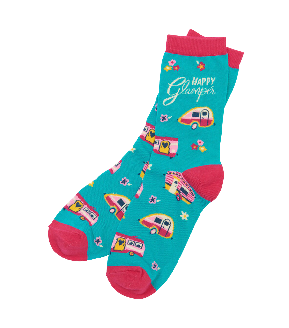 Happy Glamper Women's Crew Socks