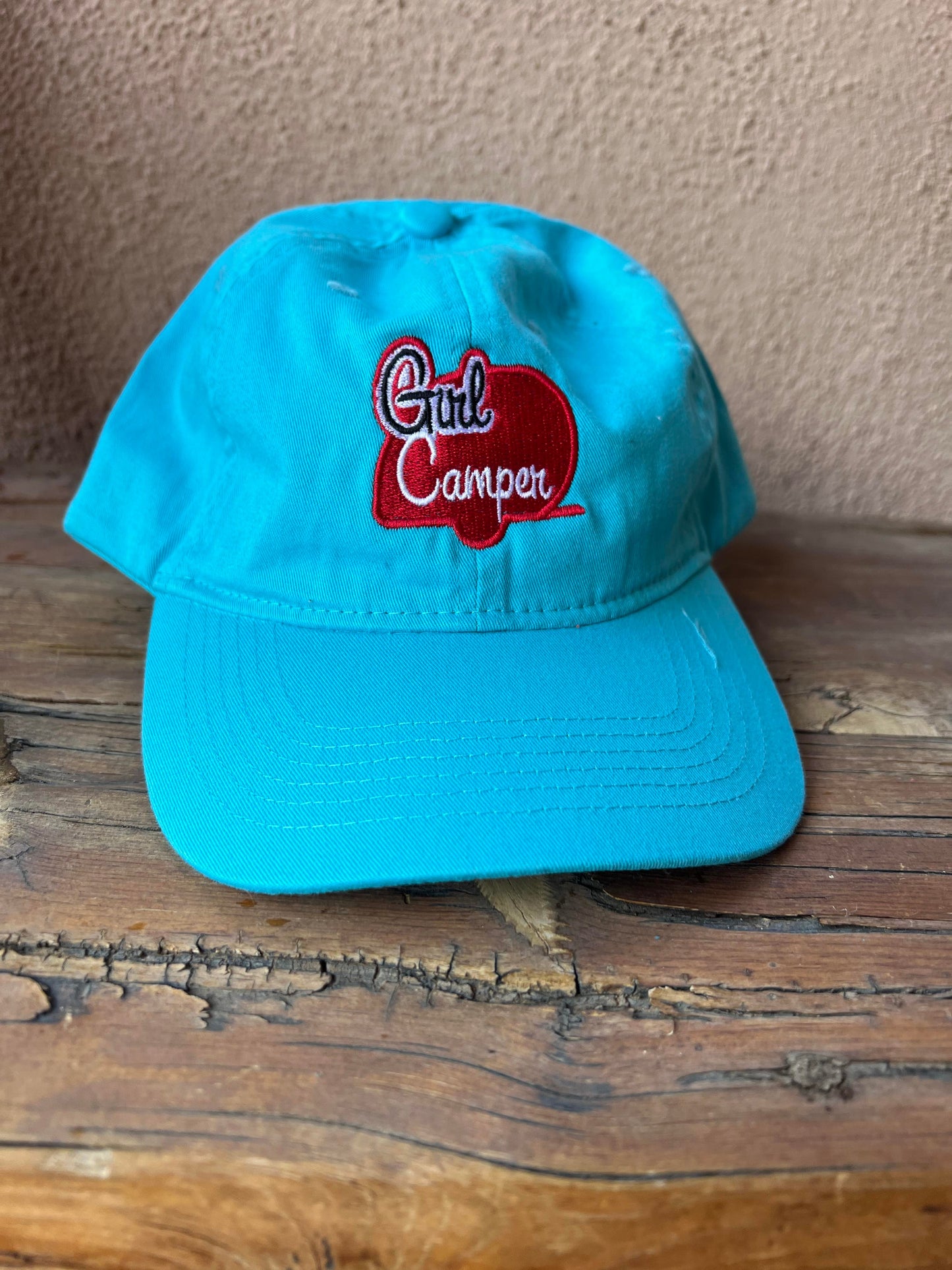 Girl Camper Hat - Caribbean Blue