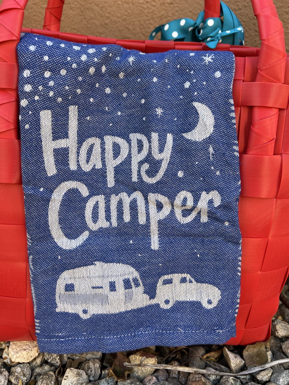 "Happy Camper" Kitchen Towel