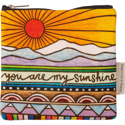You Are My Sunshine Everything Pouch