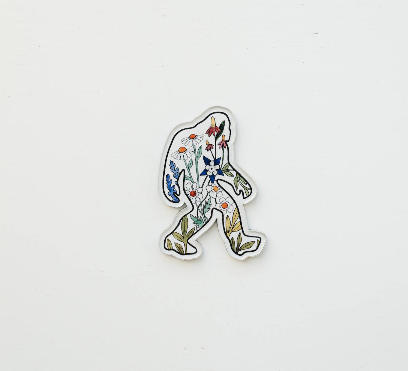 Wildflower Sasquatch Magnet