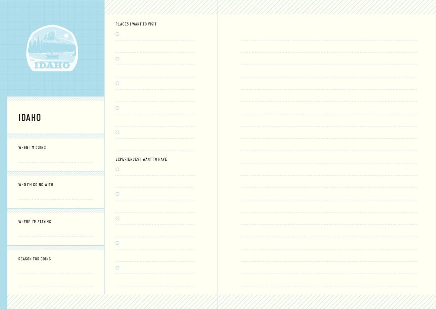 50 States Travel Journal