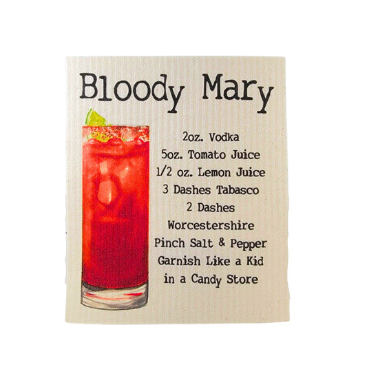 Bloody Mary- Swedish Dishcloth