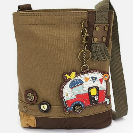 Chala Patch Crossbody-Camper-Olive