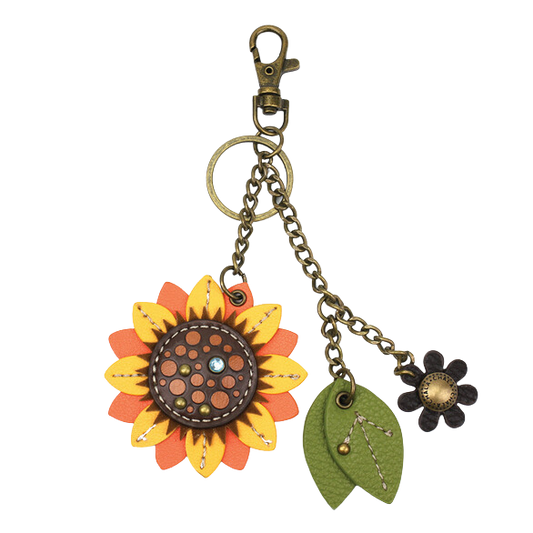 Chala Mini Sunflower Keychain/Purse Charm