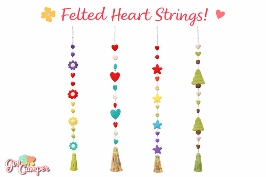 Felted Heart Strings