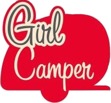 Girl Camper Window Cling