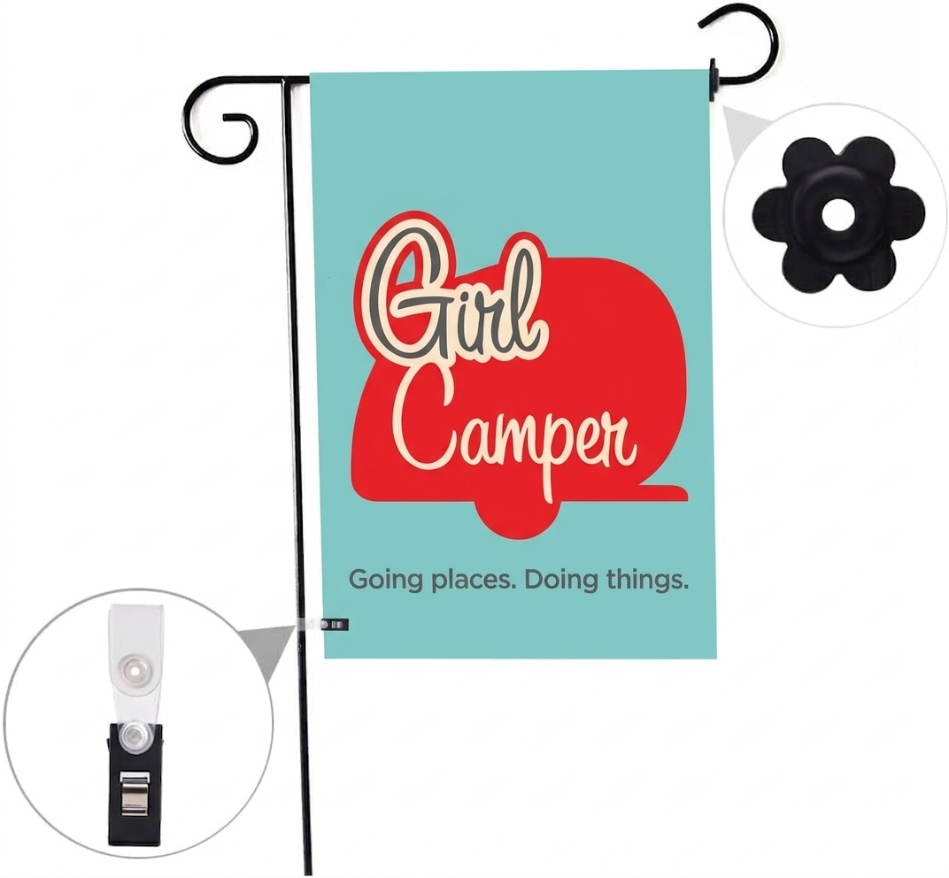 Garden Flag Stopper & Anti Wind Clip