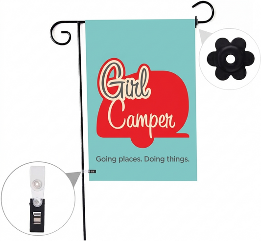 Garden Flag Stopper & Anti Wind Clip