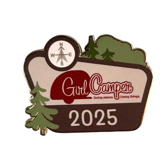 2025 Girl Camper Members Only Enamel Pin