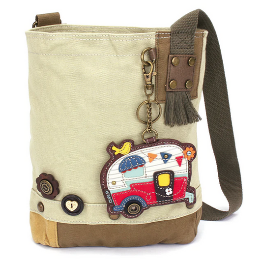 Chala Patch Crossbody-Camper-Sand