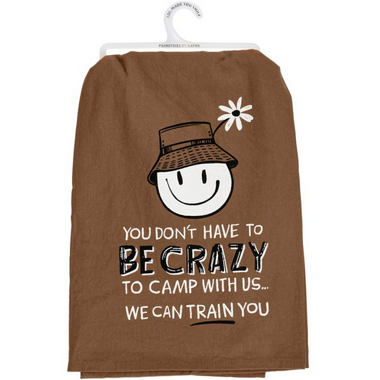 Camp With Us Kitchen Towel