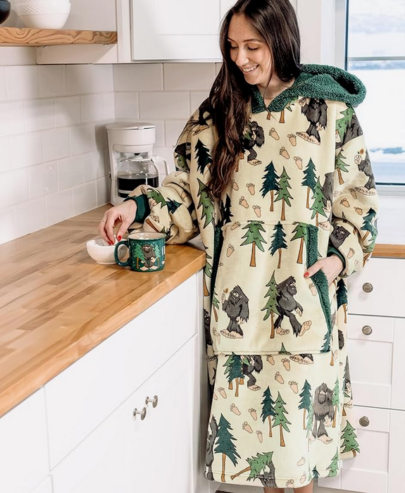Lazy One Bigfoot Blanket Hoodie