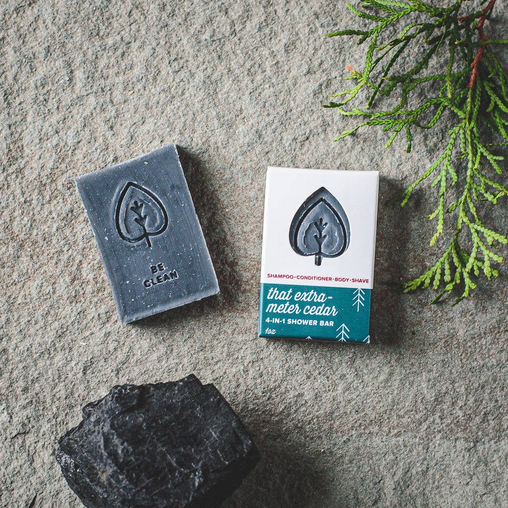 RedBudSuds That Extra-Meter Cedar 1oz Travel Shower Bar