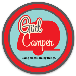 Girl Camper Magnet