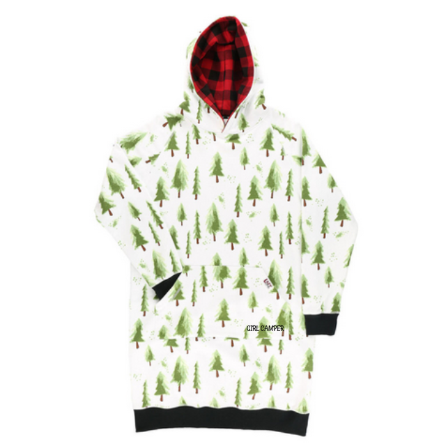 Lazy One Evergreen Sleep Hoodie – Girl Camper